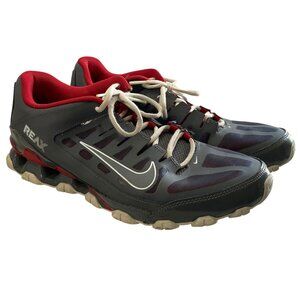 Nike Mens 12 Reax 8 TR Mesh Dark Grey Athletic Running Shoe Sports Outdoors Run